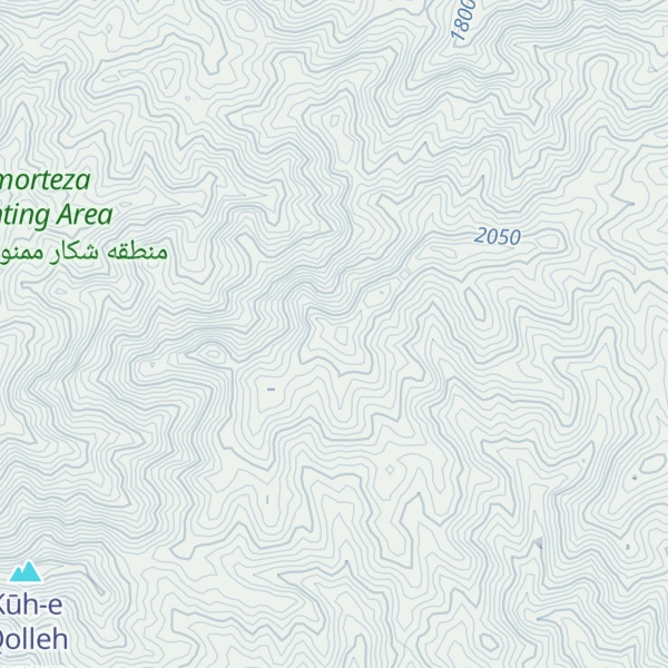 Map of Kūh-e Qar-e ‘Alī Kanūk