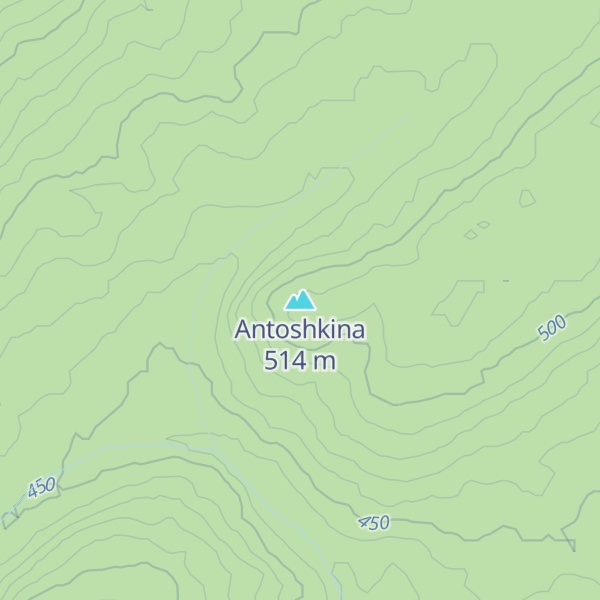 Map of Antoshkina