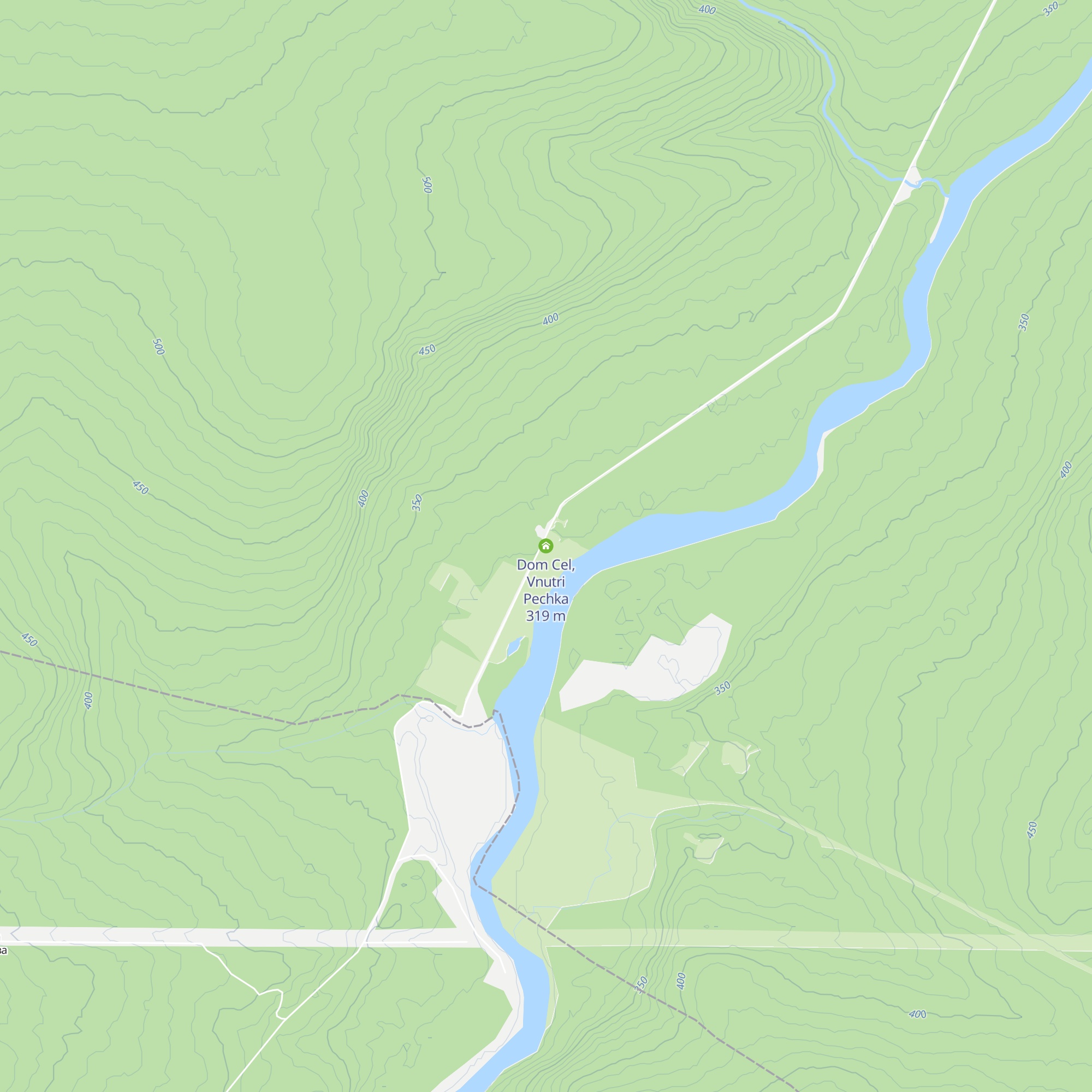 Dom Cel, Vnutri Pechka map