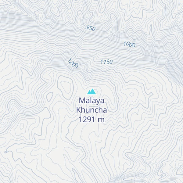 Map of Malaya Khuncha