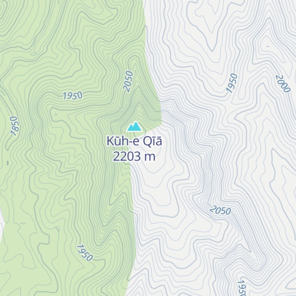Map of Kīā Dāgh