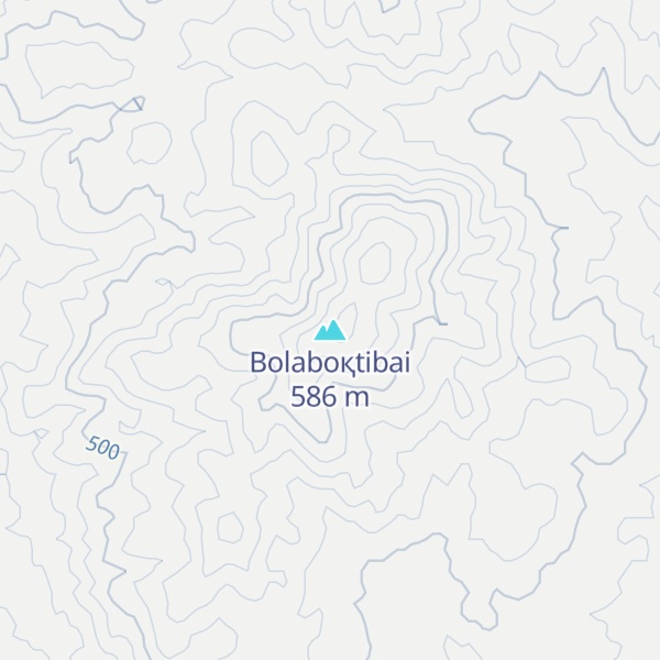 Map of Bolaboқtibai