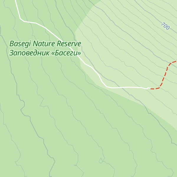Map of Verhnii Kordon