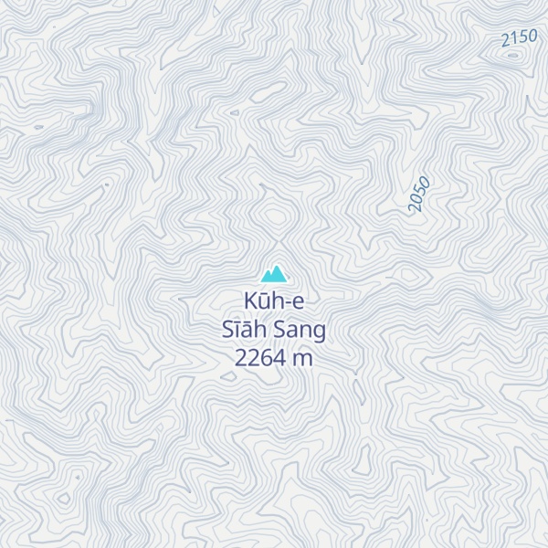 Map of Kūh-e Sīāh Sang