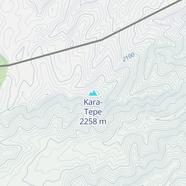 Map of Kara-Tepe
