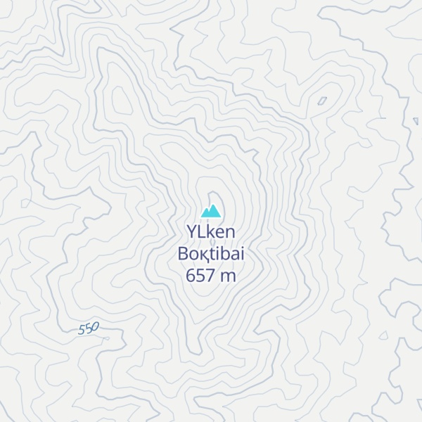 Map of ҮLken Boқtibai