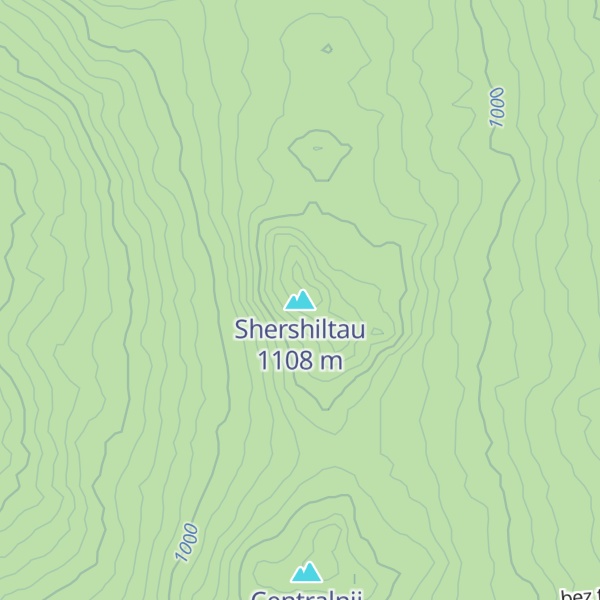 Map of Shershiltau