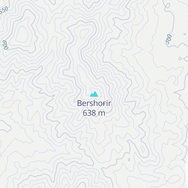 Map of Bershoғir