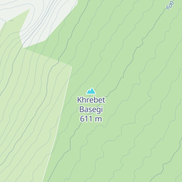 Map of Khrebet Basegi