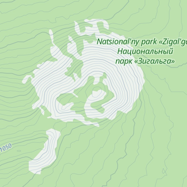 Map of Gluharinaya