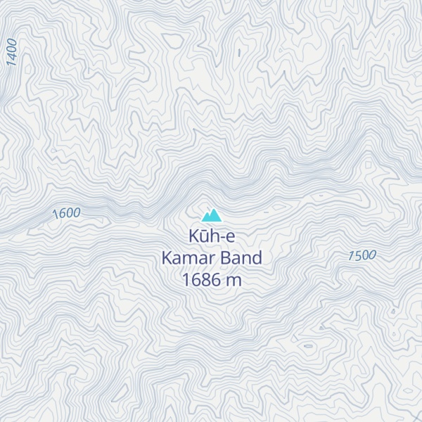 Map of Kūh-e Feghān