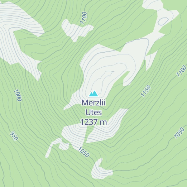 Map of Merzlii Utes