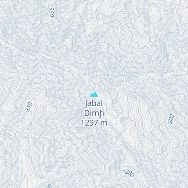 Map of Jabal Dimḩ