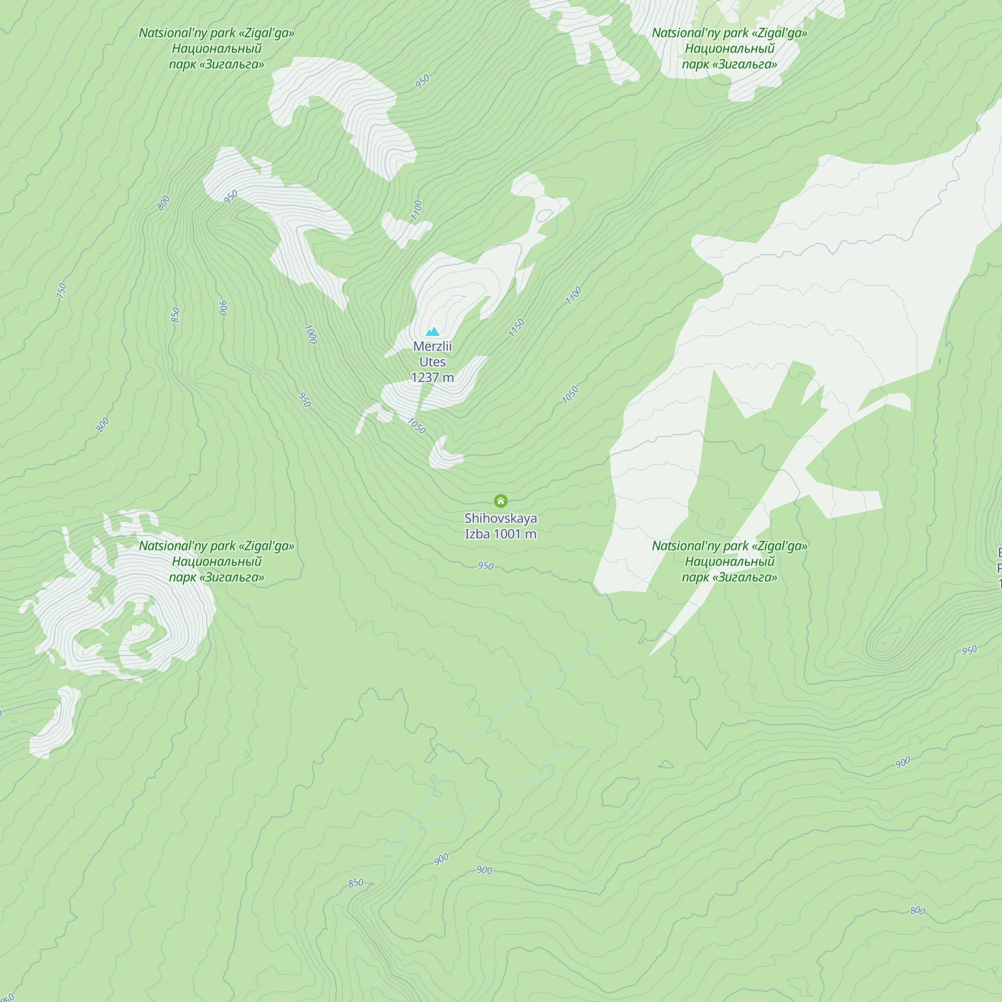 Shihovskaya Izba map