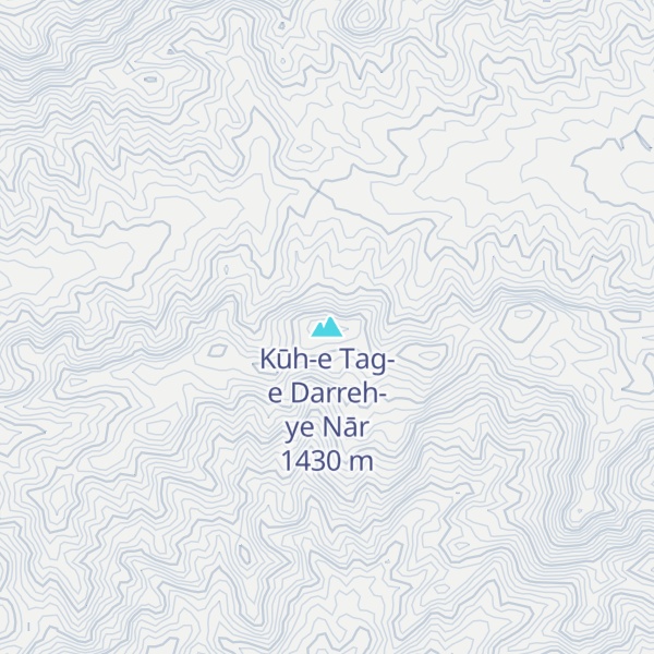 Map of Kūh-e Tag-e Darreh-ye Nār