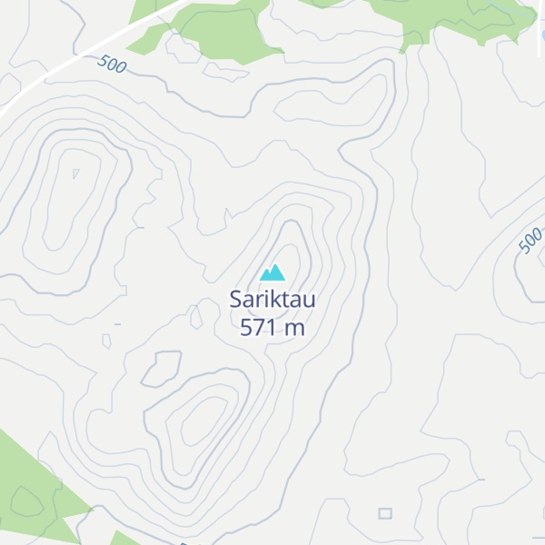 Map of Sariktau