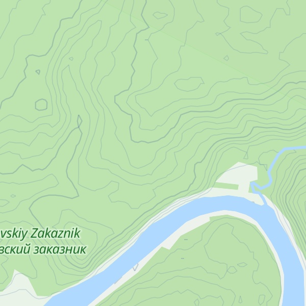 Map of Kamen Svadebnii