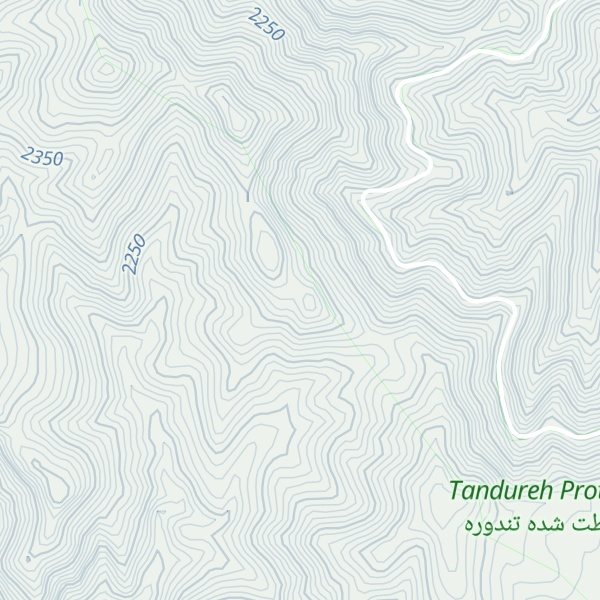Map of Kotal-e Dīvān
