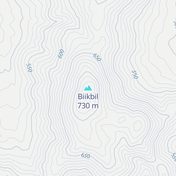 Map of Biikbil