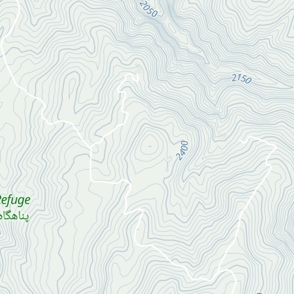 Map of Kūh-e Shāh Tīgh