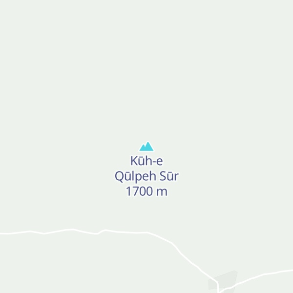 Map of Kūh-e Qūlpeh Sūr
