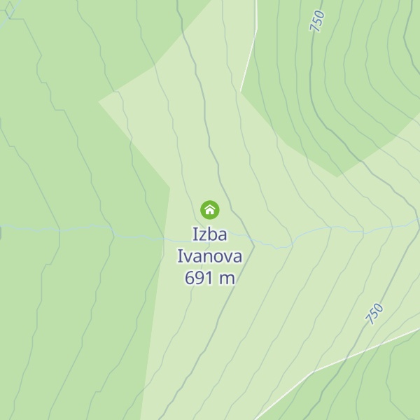 Map of Izba Ivanova