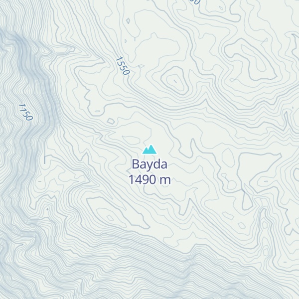 Map of Bayda