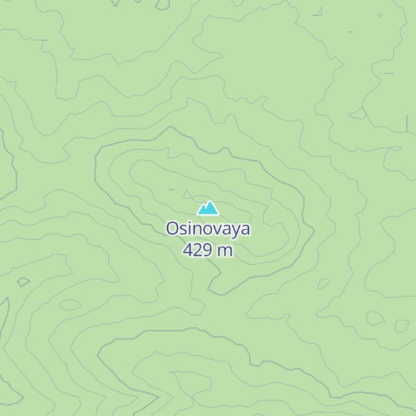 Map of Osinovaya