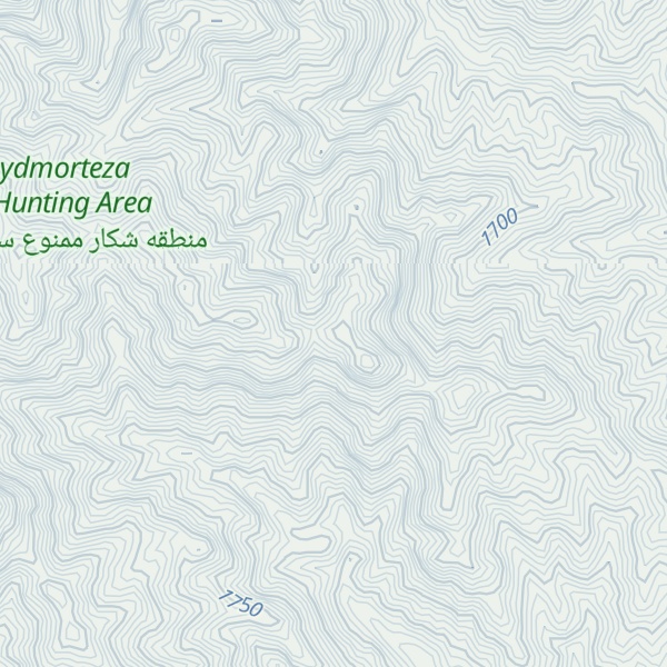 Map of Kūh-e Qar Kamar-e Boland