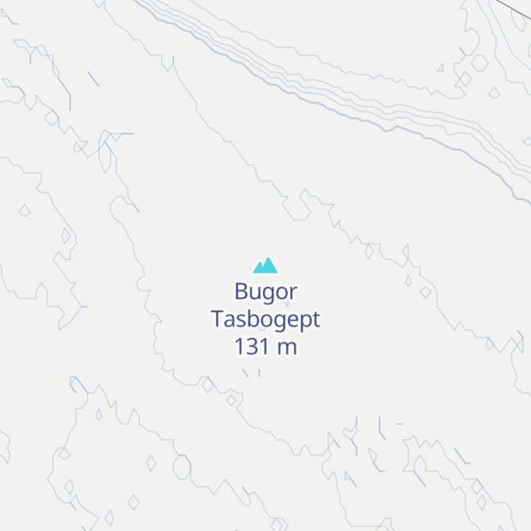 Map of Bugor Tasbogept