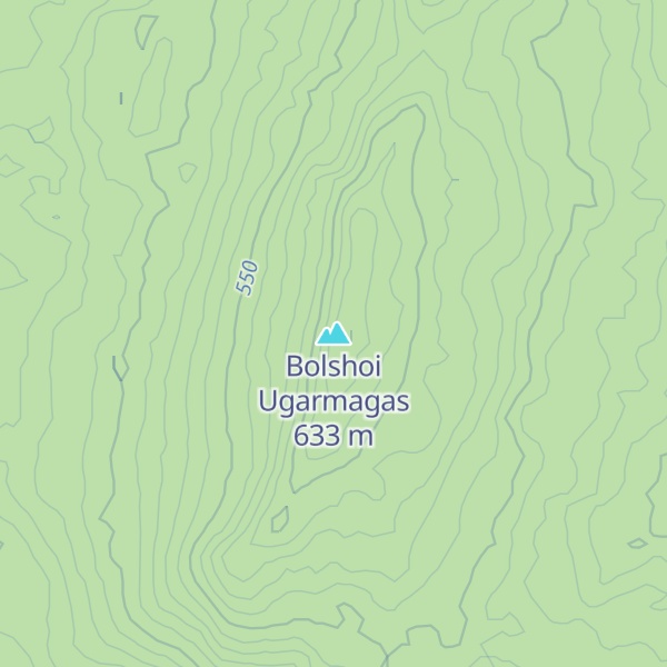 Map of Bolshoi Ugarmagas