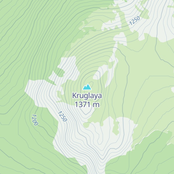 Map of Kruglaya