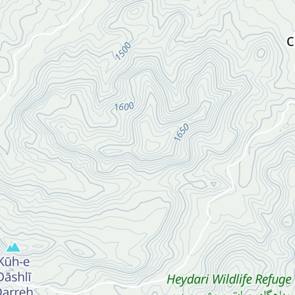 Map of Kūh-e Kātā Darreh