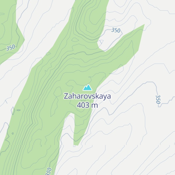 Map of Zaharovskaya