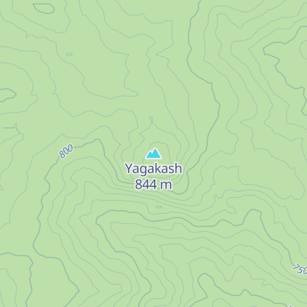 Map of Yagakash