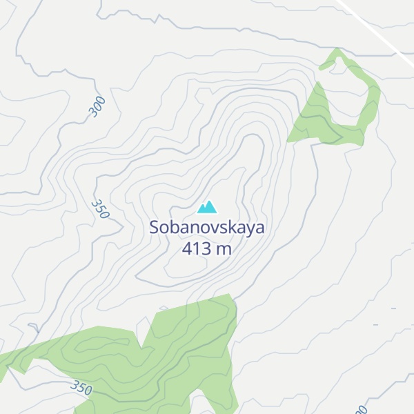 Map of Sobanovskaya