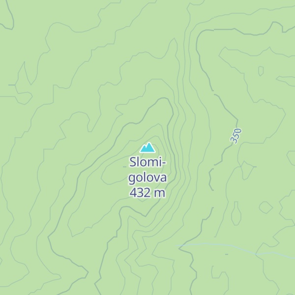 Map of Slomi-golova