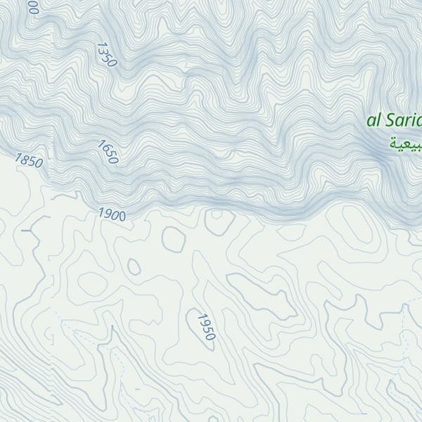 Map of Jabal Serin