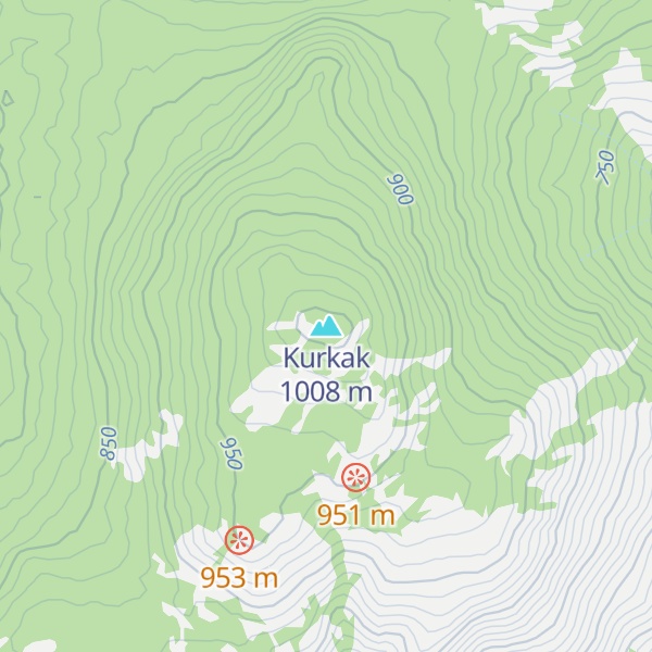Map of Kurkak