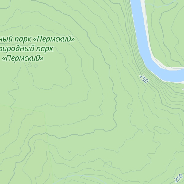 Map of Kamen Pliti