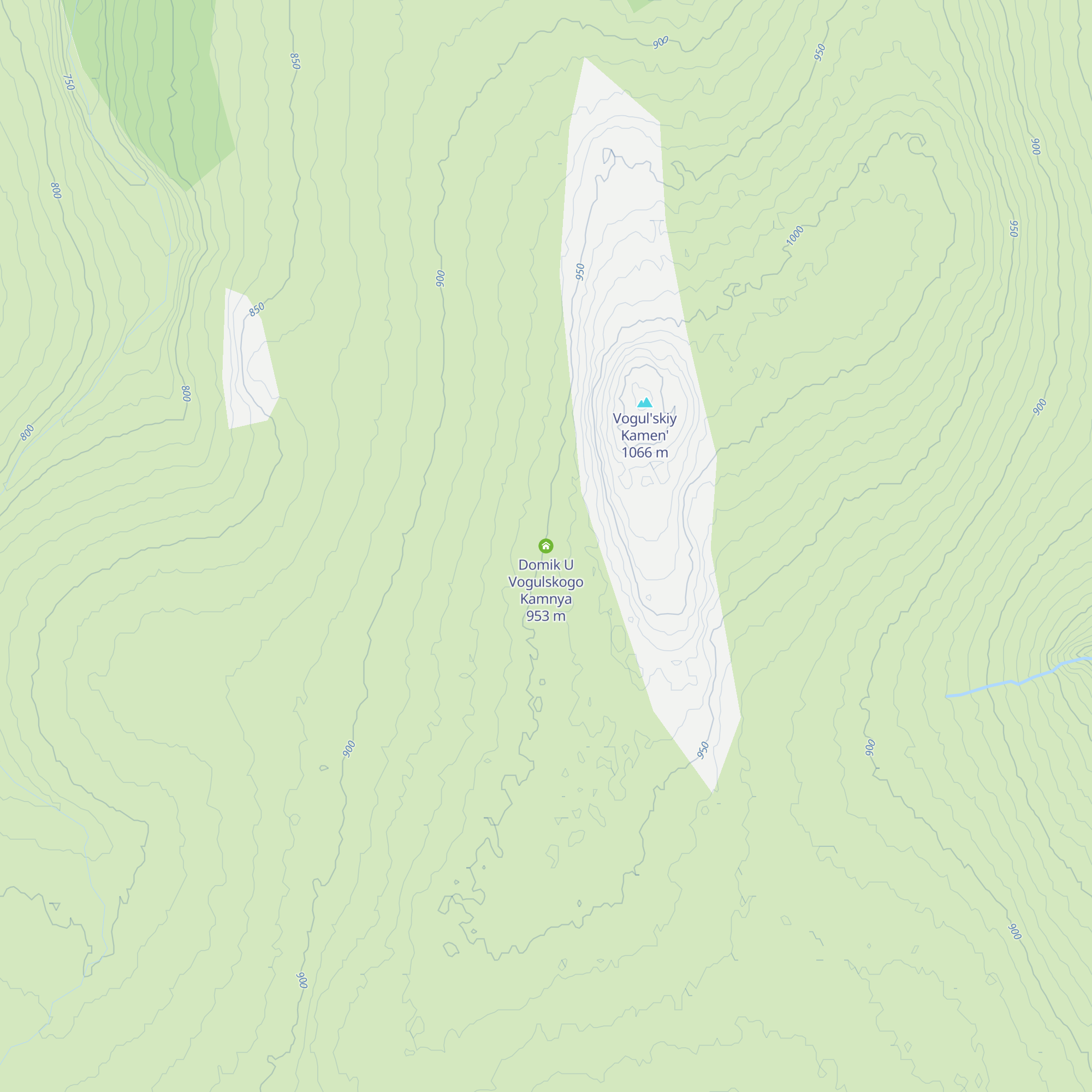 Domik U Vogulskogo Kamnya map