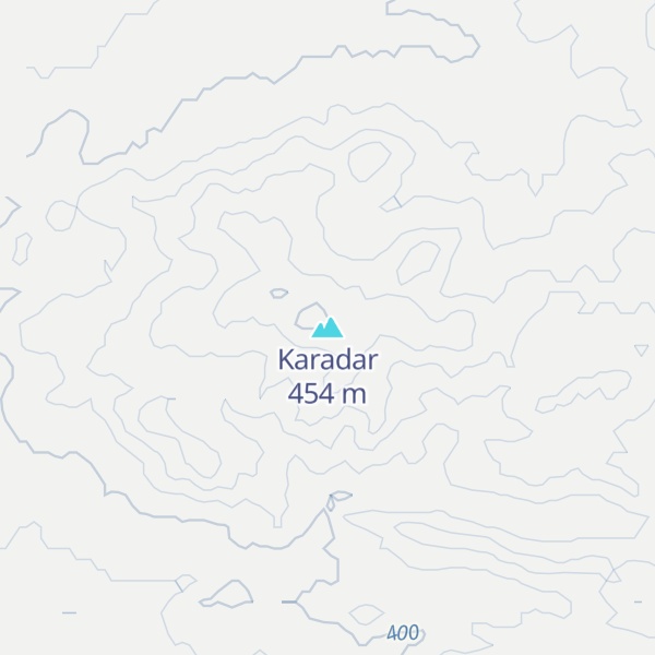 Map of Karadar