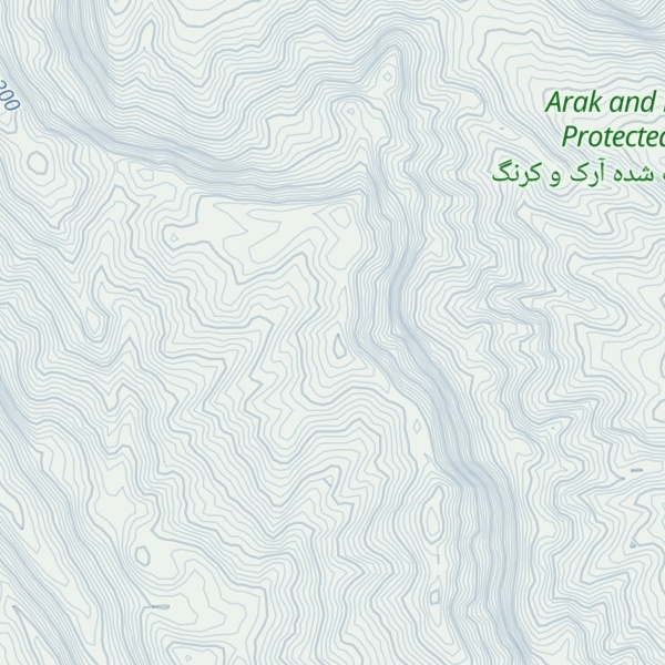 Map of Kūh-e Qalā‘-e Cheshmeh Rīz