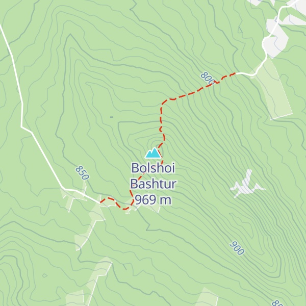 Map of Bolshoi Bashtur