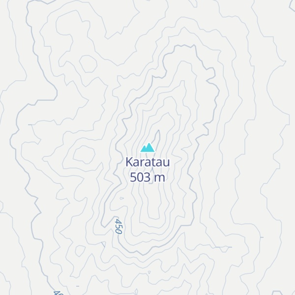 Map of Karatau