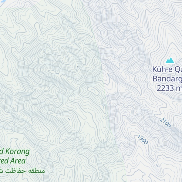 Map of Kūh-e Sartakht Beh Av