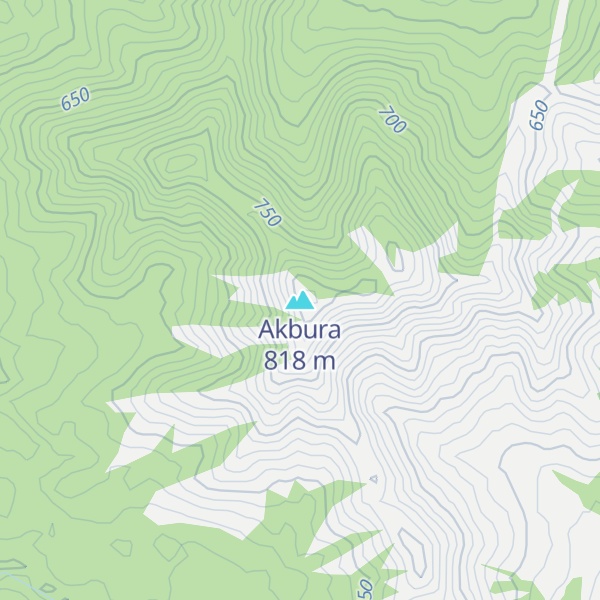 Map of Akbura
