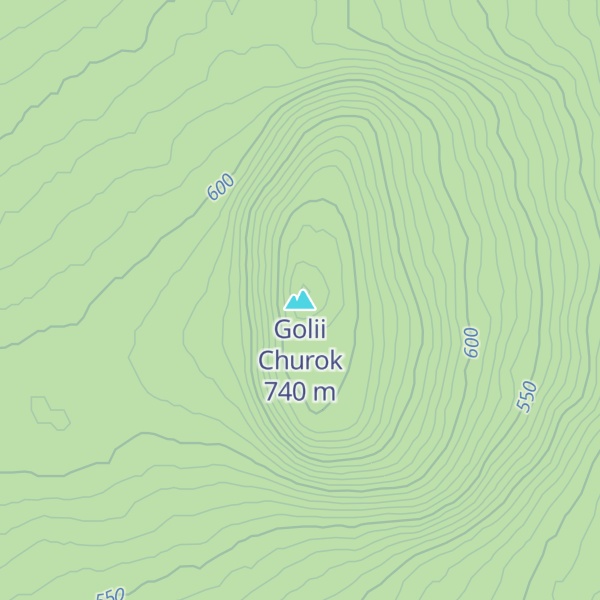 Map of Golii Churok
