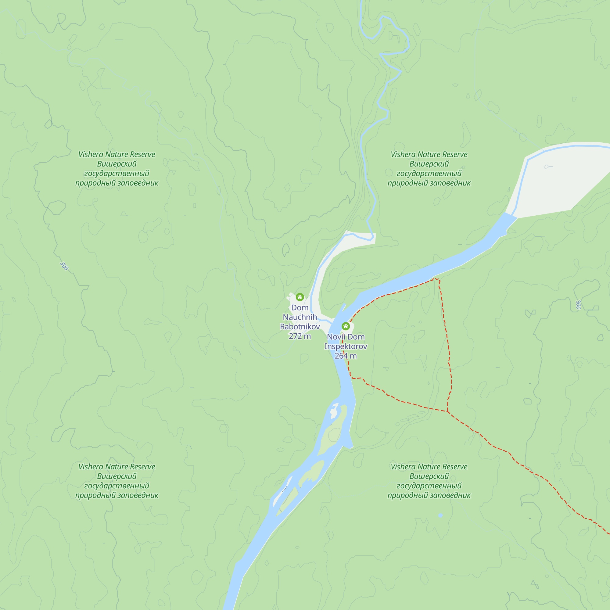 Izba Nauchnih Rabotnikov map