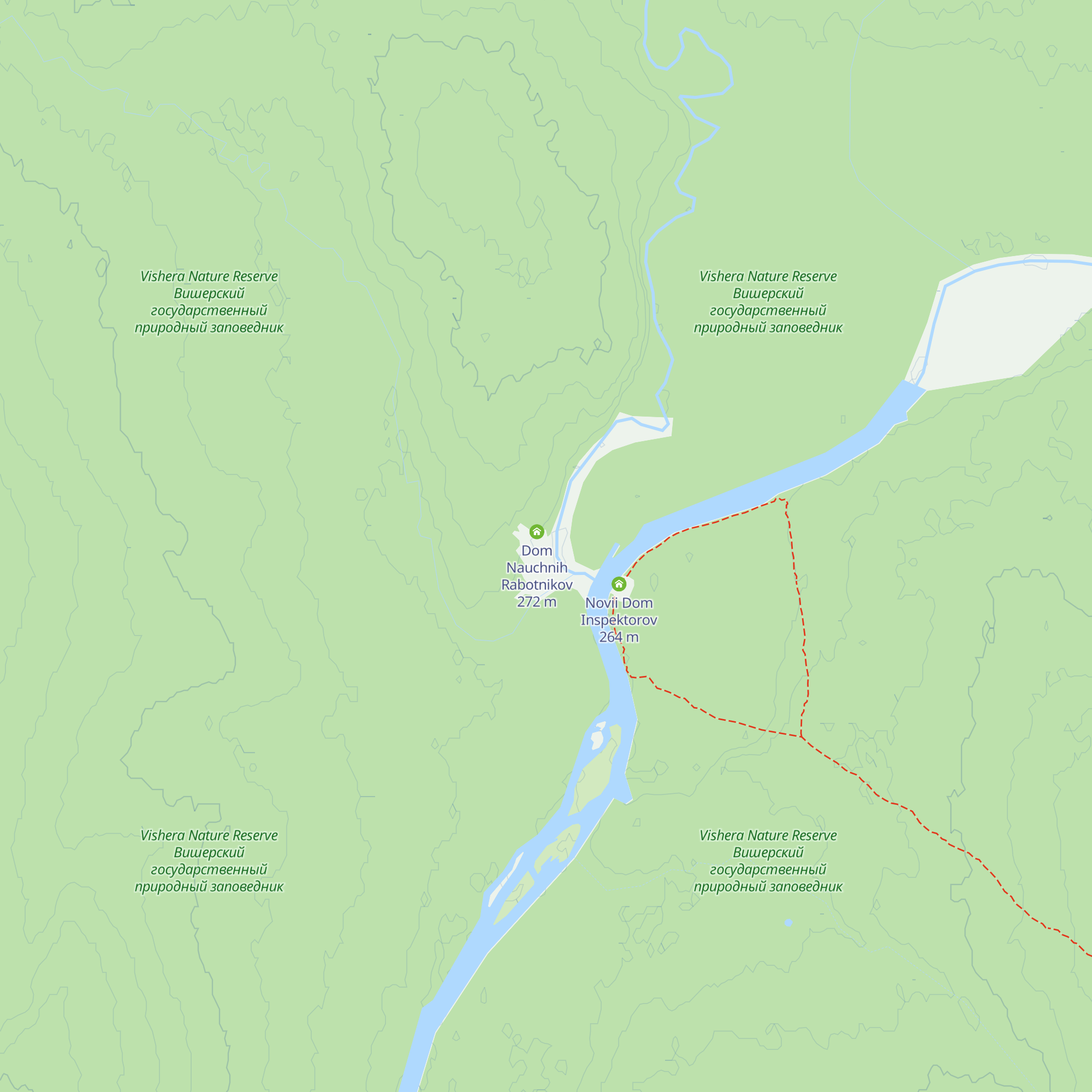 Izba Nauchnih Rabotnikov map
